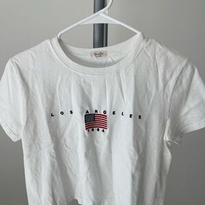 White Los Angeles  T-Shirt